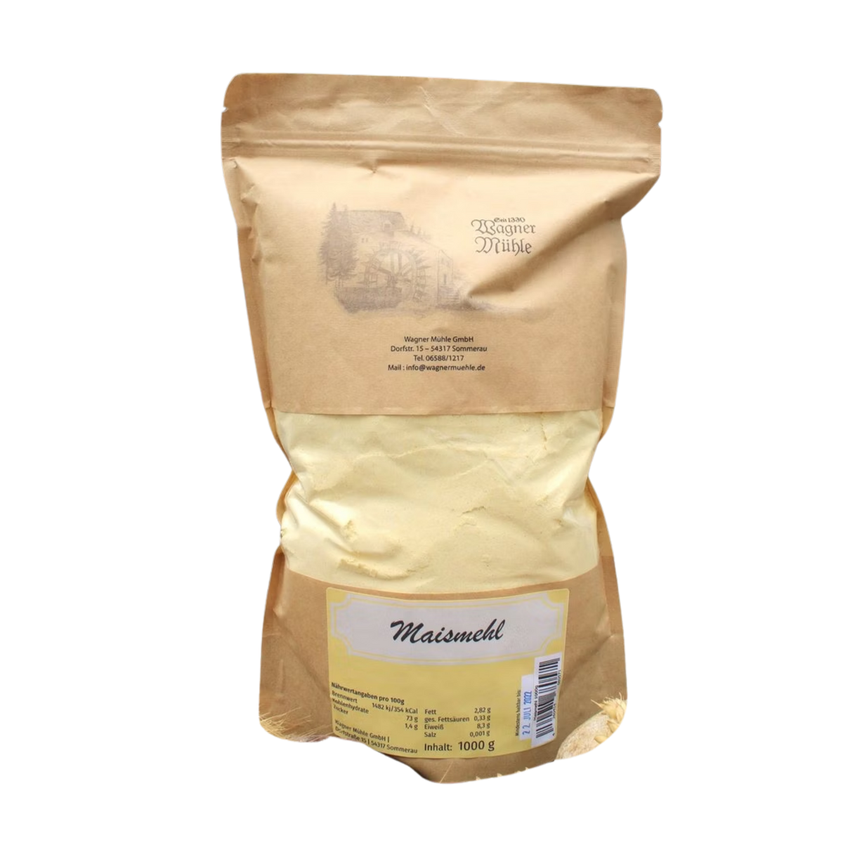 Farine de maïs – Fine farine spéciale jaune