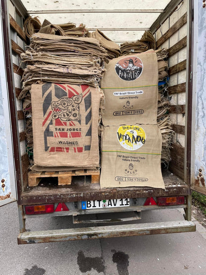 Sac de jute à café