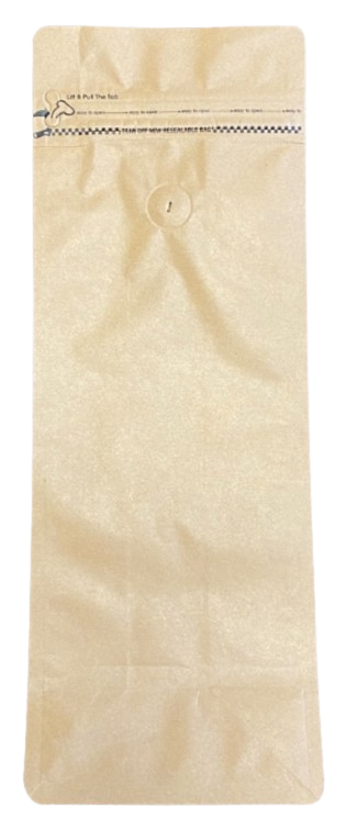 Blockbodenbeutel Kraftpapier