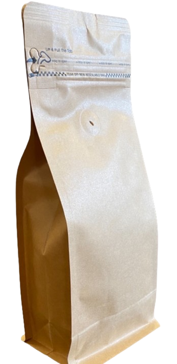 Blockbodenbeutel Kraftpapier