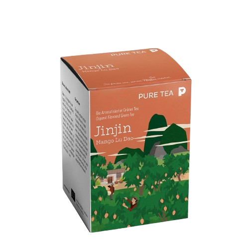 Jinjin Mango Lu Dao Pure Tea Pyra Pack Grüner Tee