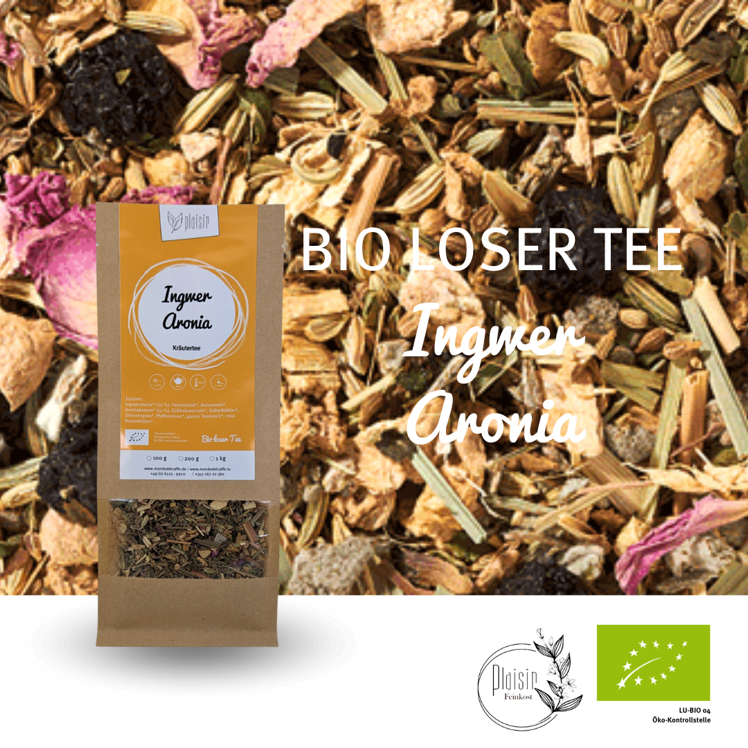 Gingembre et aronia bio