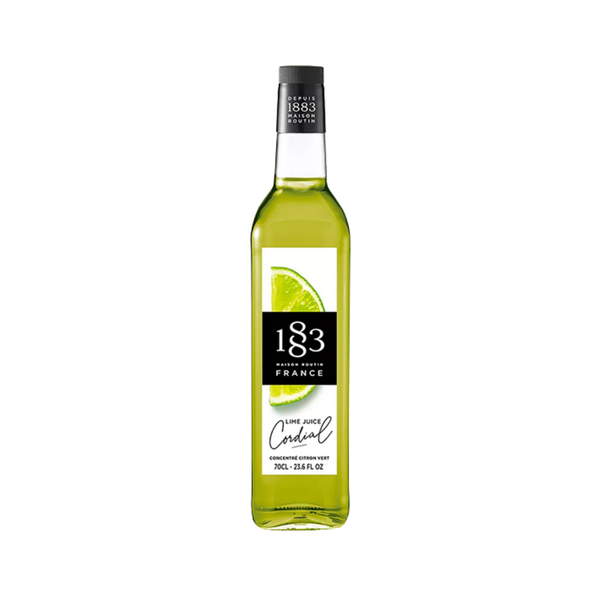 Sirop de Citron Vert Cordial Maison Routin 1883