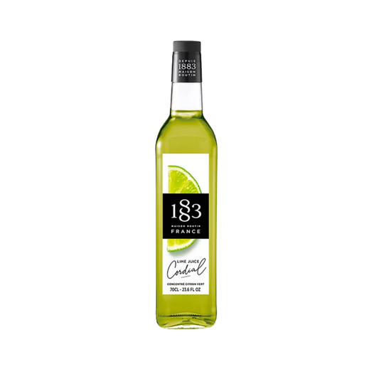 Sirop de Citron Vert Cordial Maison Routin 1883