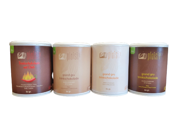 Coffret de dégustation de chocolat chaud