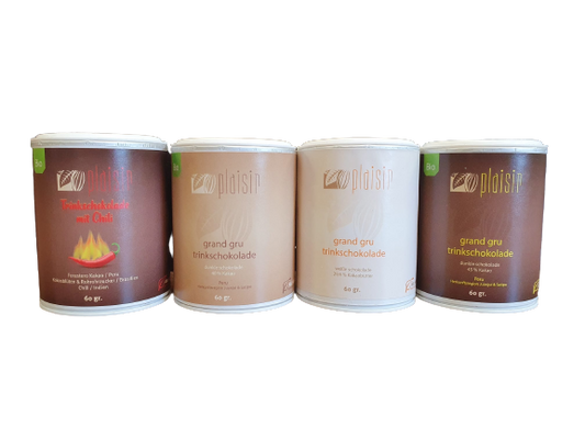 Coffret de dégustation de chocolat chaud