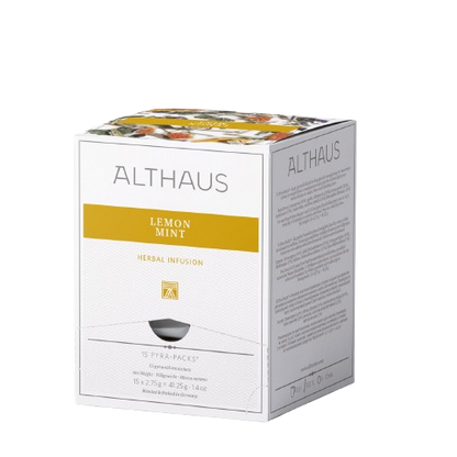Althaus Lemon Mint Pyra Packs Kräutertee