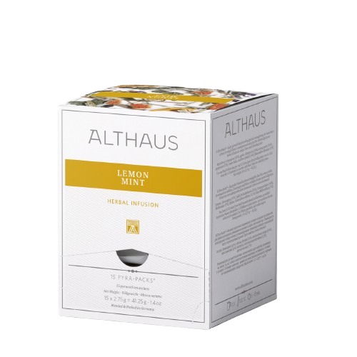Althaus Lemon Mint Pyra Packs Kräutertee