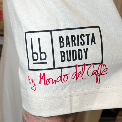 T-shirt oversize Barista Buddy x Mondo del Caffè – Salutations