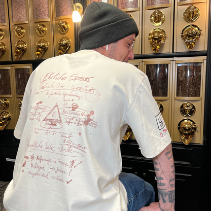 T-shirt oversize Barista Buddy x Mondo del Caffè – Salutations