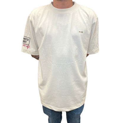 T-shirt oversize Barista Buddy x Mondo del Caffè – Salutations