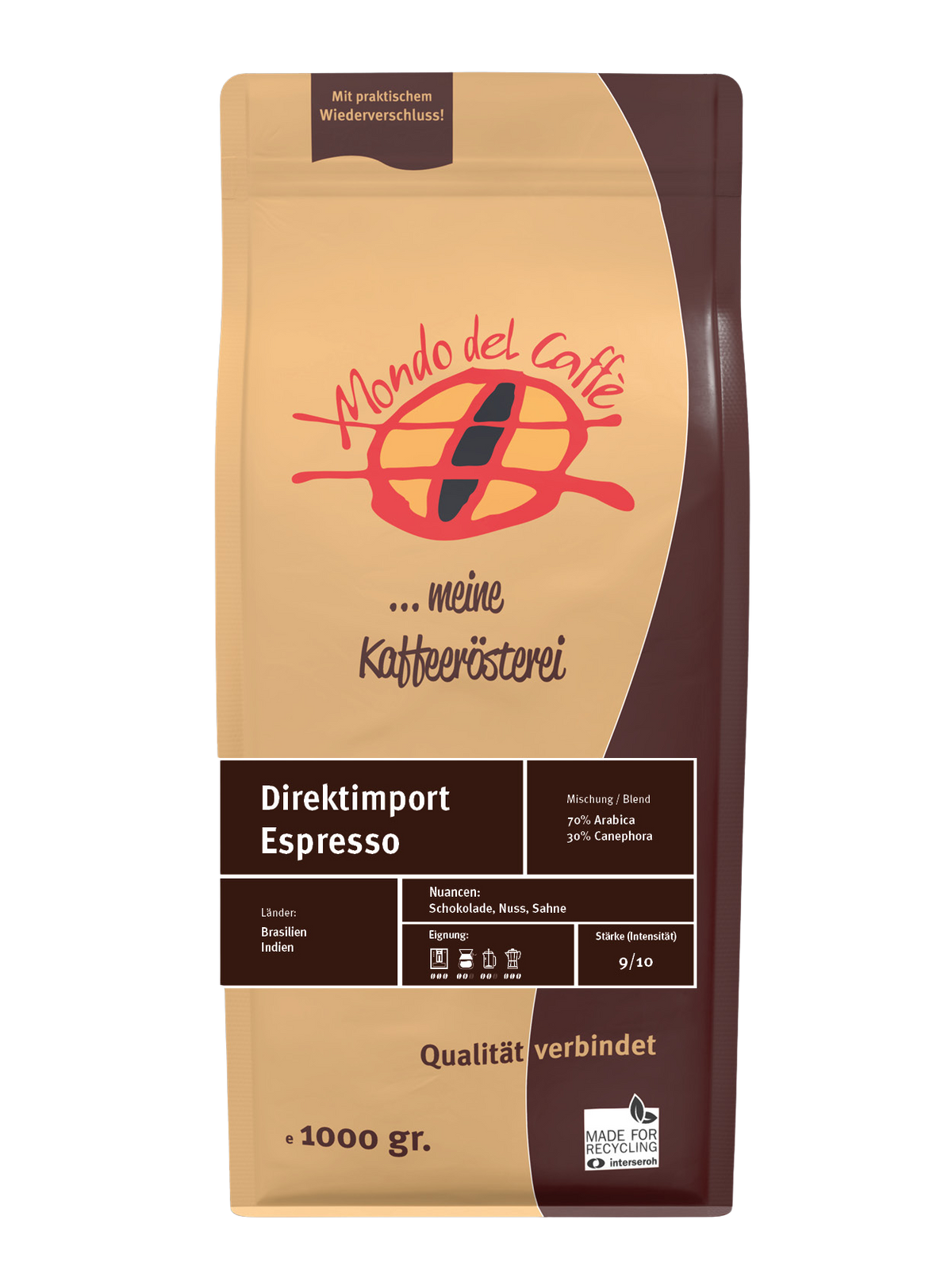 Espresso importé directement