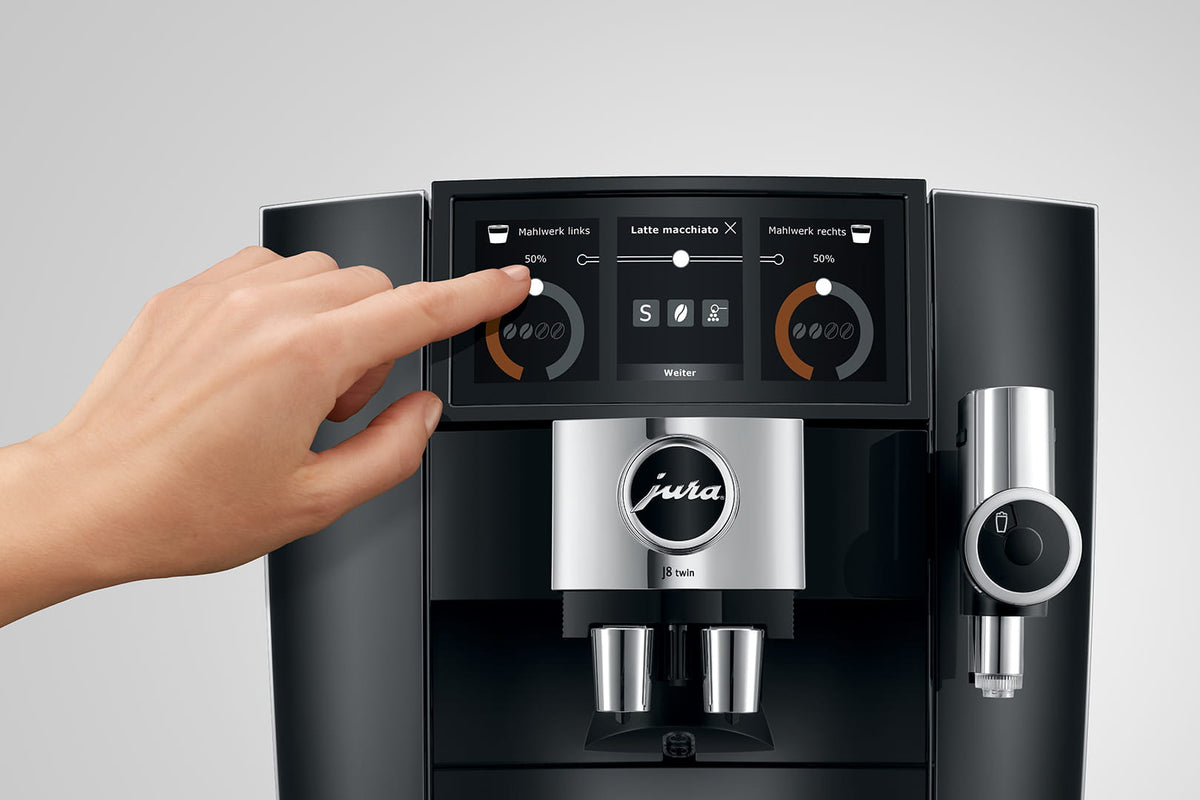 JURA J8 Twin Diamond Noir ou Diamant Blanc EC