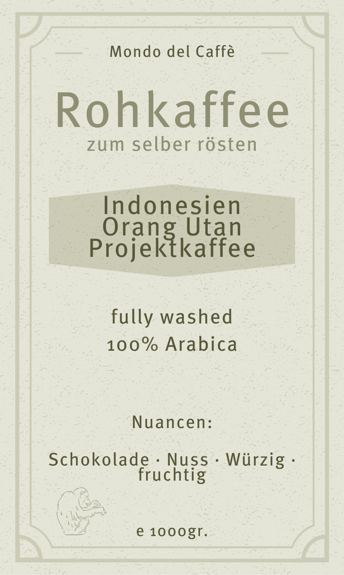 Café vert d'Indonésie