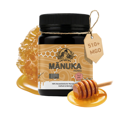 Miel de Manuka 100% néo-zélandais MGO 510+