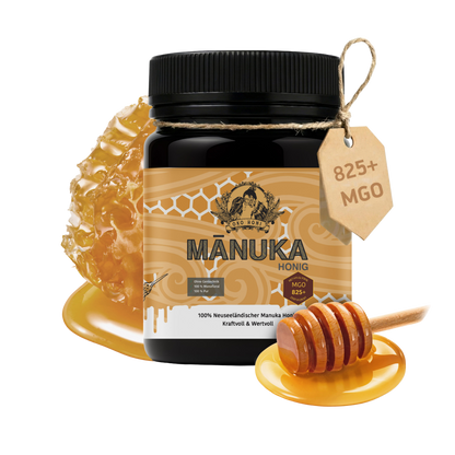 Miel de Manuka 100 % néo-zélandais MGO 825+