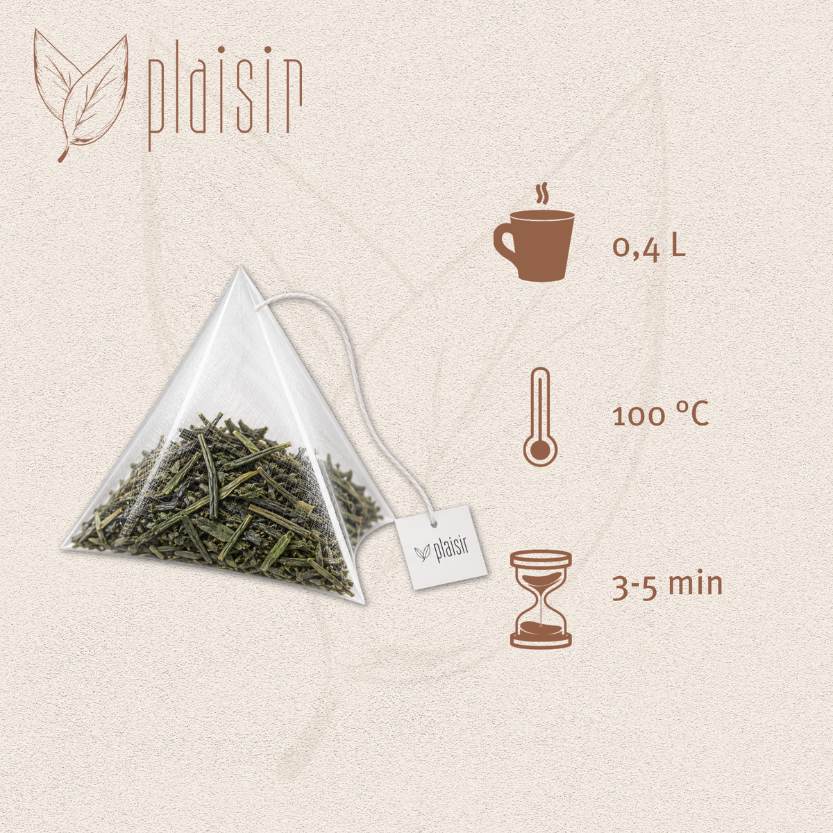 Plaisir Bio Sencha Uchiyama Thé Vert