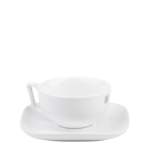 Teacup with saucer
